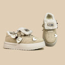 Loving Bear Chunky Beige Foldover Shoes - Women's Bear Bobo's House 