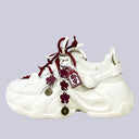 Lucky Charm Coin Kawaii Chunky Sneakers – Unisex Floral Bobo's House 