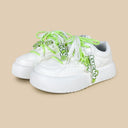 Lucky Clover Charms Chunky Sneakers - Women's Bobo's House 