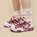 Lunar New Year Chubby Kitty Chunky Casual Sneakers - Women's Bobo's House 