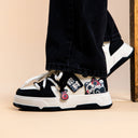 Maneki Neko Chunky Mid Top Shoes - Women's Cat Bobo's House 