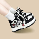 Maneki Neko Chunky Mid Top Shoes - Women's Cat Bobo's House 