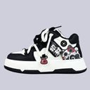 Maneki Neko Chunky Mid Top Shoes - Women's Cat Bobo's House US 5 | EU 35 