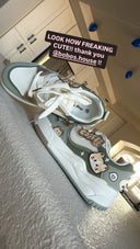 Matcha Mocha Kitty Cafe Green Shoes - Women's Cat Bobo's House 