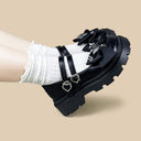 Midnight Bat Kawaii Chunky Mary Janes - Women's Bat Bobo's House 