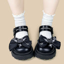 Midnight Bat Kawaii Chunky Mary Janes - Women's Bat Bobo's House 