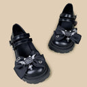 Midnight Bat Kawaii Chunky Mary Janes - Women's Bat Bobo's House 
