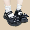 Midnight Bat Kawaii Chunky Mary Janes - Women's Bat Bobo's House 