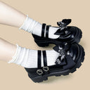 Midnight Bat Kawaii Chunky Mary Janes - Women's Bat Bobo's House 