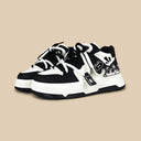 Midnight Meow Chunky Mid Top Shoes - Women's Cat Bobo's House 