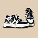 Midnight Meow Chunky Mid Top Shoes - Women's Cat Bobo's House 