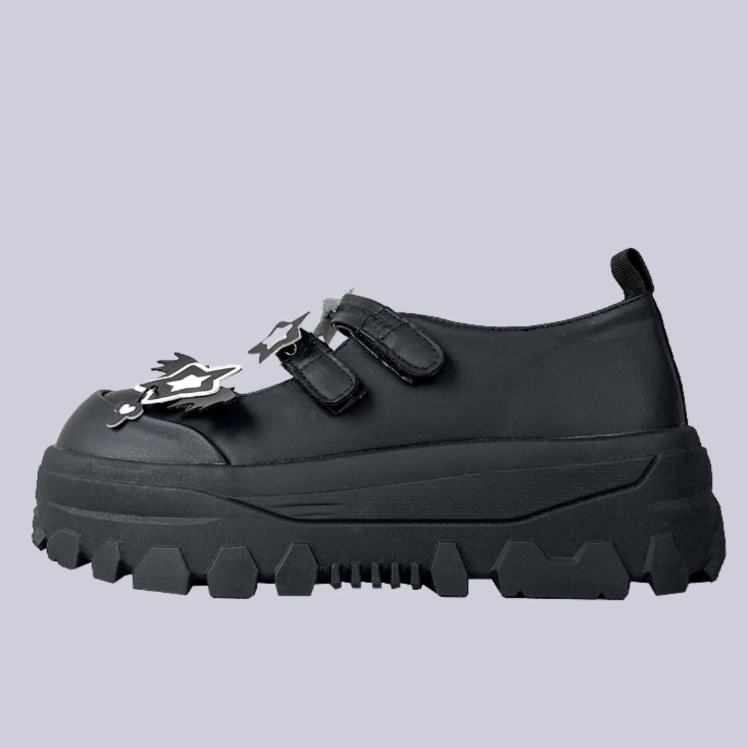 Midnight Star Bat Kawaii Chunky Mary Janes – Women's Bat Bobo's House US 5 | EU 35 