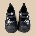 Midnight Star Bat Kawaii Chunky Mary Janes – Women's Bat Bobo's House 