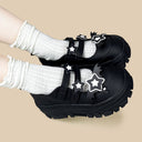 Midnight Star Bat Kawaii Chunky Mary Janes – Women's Bat Bobo's House 