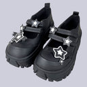 Midnight Star Bat Kawaii Chunky Mary Janes – Women's Bat Bobo's House US 5 | EU 35 