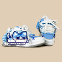 Mischief Meow Chunky Casual Blue Sneakers – Unisex Cat Bobo's House 