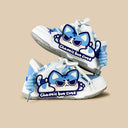 Mischief Meow Chunky Casual Blue Sneakers – Unisex Cat Bobo's House 