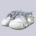 Misty Ghost Kawaii Gray Mesh Sneakers – Women's Ghost Bobo's House US 5 | EU 35 