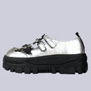 Moonlight Silver Bat Heart Kawaii Chunky Mary Janes – Women's Bat Bobo's House 