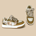 Nutty the Squirrel Chunky Brown Sneakers - Unisex Squirrel Bobo's House 