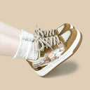 Nutty the Squirrel Chunky Brown Sneakers - Unisex Squirrel Bobo's House 