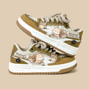 Nutty the Squirrel Chunky Brown Sneakers - Unisex Squirrel Bobo's House 