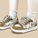 Nutty the Squirrel Chunky Brown Sneakers - Unisex Squirrel Bobo's House 
