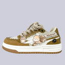 Nutty the Squirrel Chunky Brown Sneakers - Unisex Squirrel Bobo's House 