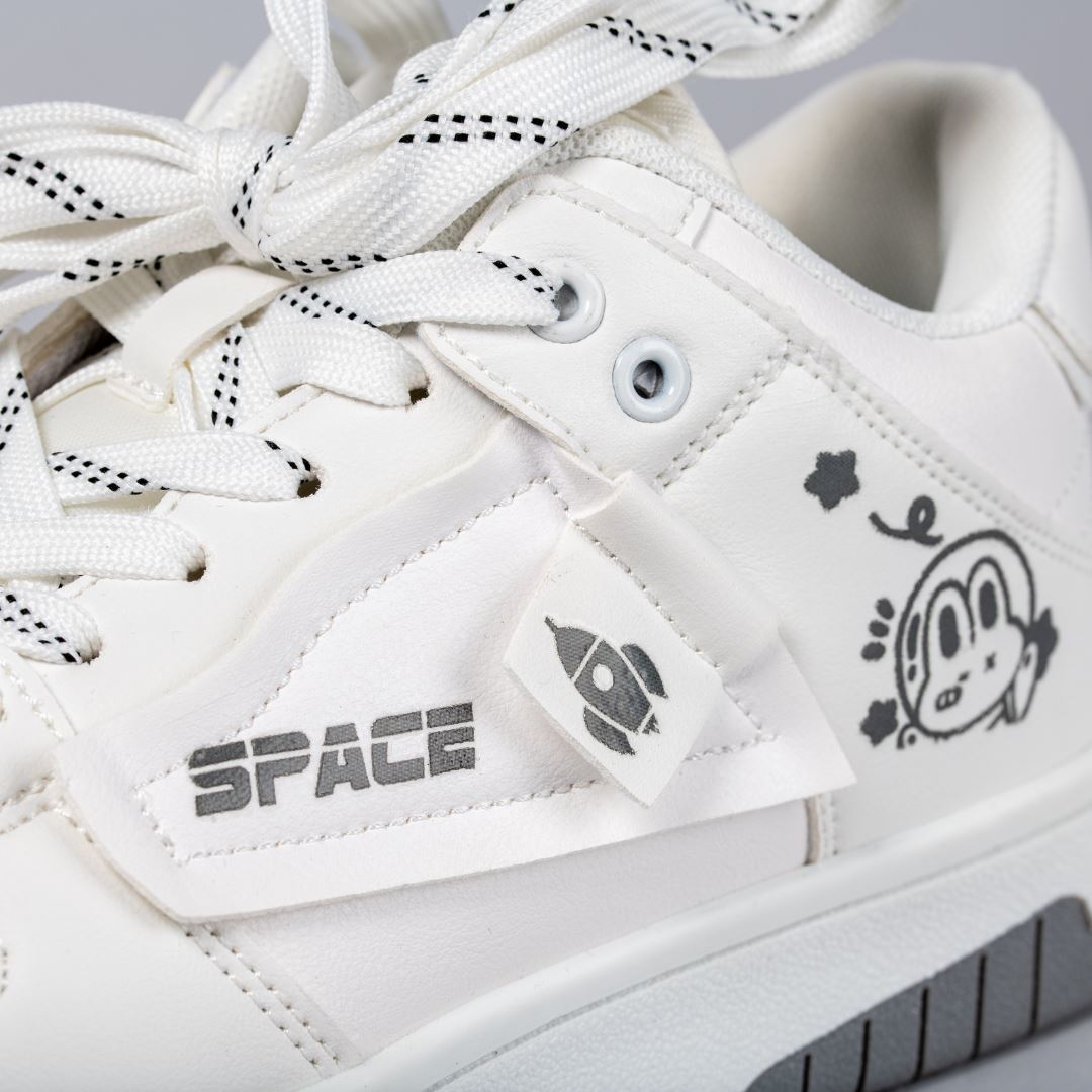 Out in Space Bunny Casual Sneakers - Unisex 0 Bobo&#39;s House 