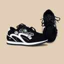 Panda Suede Retro Runner Sneakers – Women's Bear Bobo's House 