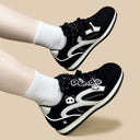 Panda Suede Retro Runner Sneakers – Women's Bear Bobo's House 