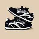 Panda Suede Retro Runner Sneakers – Women's Bear Bobo's House 