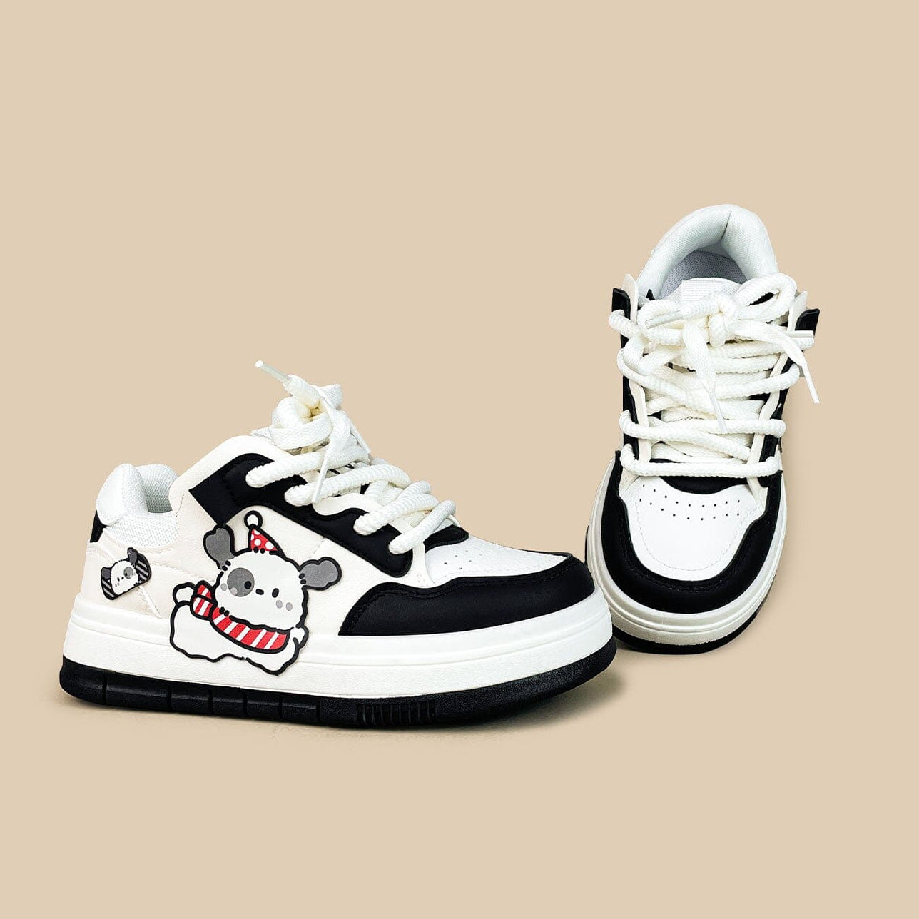 Pawfectly Cozy Puppy Casual Sneakers - Unisex Puppy Bobo's House M 3 | W 5 | EU 35 