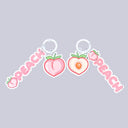 Peach Please Shoe Charms Set Food Bobo's House 1 Set 