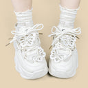Pearl Butterfly Cloud Chunky Sneakers - Unisex (Copy) Butterfly Bobo's House 