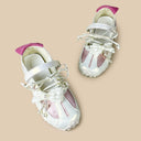Pearl Lace Coquette Kawaii Sneakers – Women's Bobo's House 