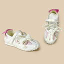 Pearl Lace Coquette Kawaii Sneakers – Women's Bobo's House 
