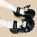 Piano Bunny Kawaii Chunky Mary Janes - Women's Bunny Bobo's House 
