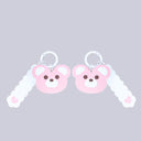 Pink Teddy Shoe Charms Set Bear Bobo's House 1 Set 