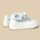 Pipu Baby Chick Blue Print Chunky Sneakers - Women's Chick Bobo's House 