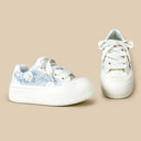 Pipu Baby Chick Blue Print Chunky Sneakers - Women's Chick Bobo's House 