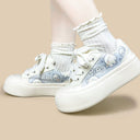 Pipu Baby Chick Blue Print Chunky Sneakers - Women's Chick Bobo's House 