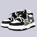 Pixel Meow Chunky Mid Top Shoes - Women's Cat Bobo's House US 5 | EU 35 