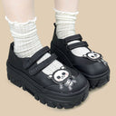 Pixel Skelly Dark Kawaii Chunky Mary Jane – Women's Skeleton Bobo's House 