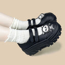 Pixel Skelly Dark Kawaii Chunky Mary Jane – Women's Skeleton Bobo's House 