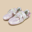 Porcelain Petal Bloom Blush Pink Bow Sneakers - Women's (Copy) (Copy) Bobo's House 