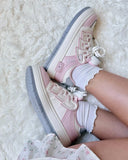Pretty Pastel Cute Bunny Casual Sneakers - Unisex Bobo's House 
