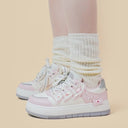 Pretty Pastel Cute Bunny Casual Sneakers - Women's Bobo's House 