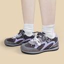 Raccoon Suede Retro Runner Sneakers – Women's Raccoon Bobo's House 