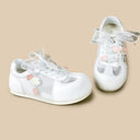 Sakura Bunny Charm White Mesh Sneakers – Women’s Bunny Bobo's House 